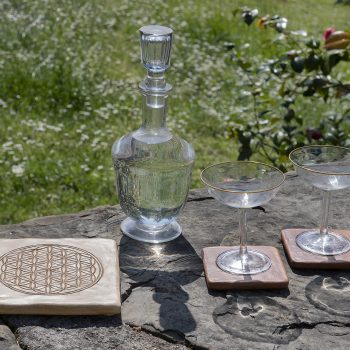 Piastre armoniche acqua 2 - per bicchieri e caraffa